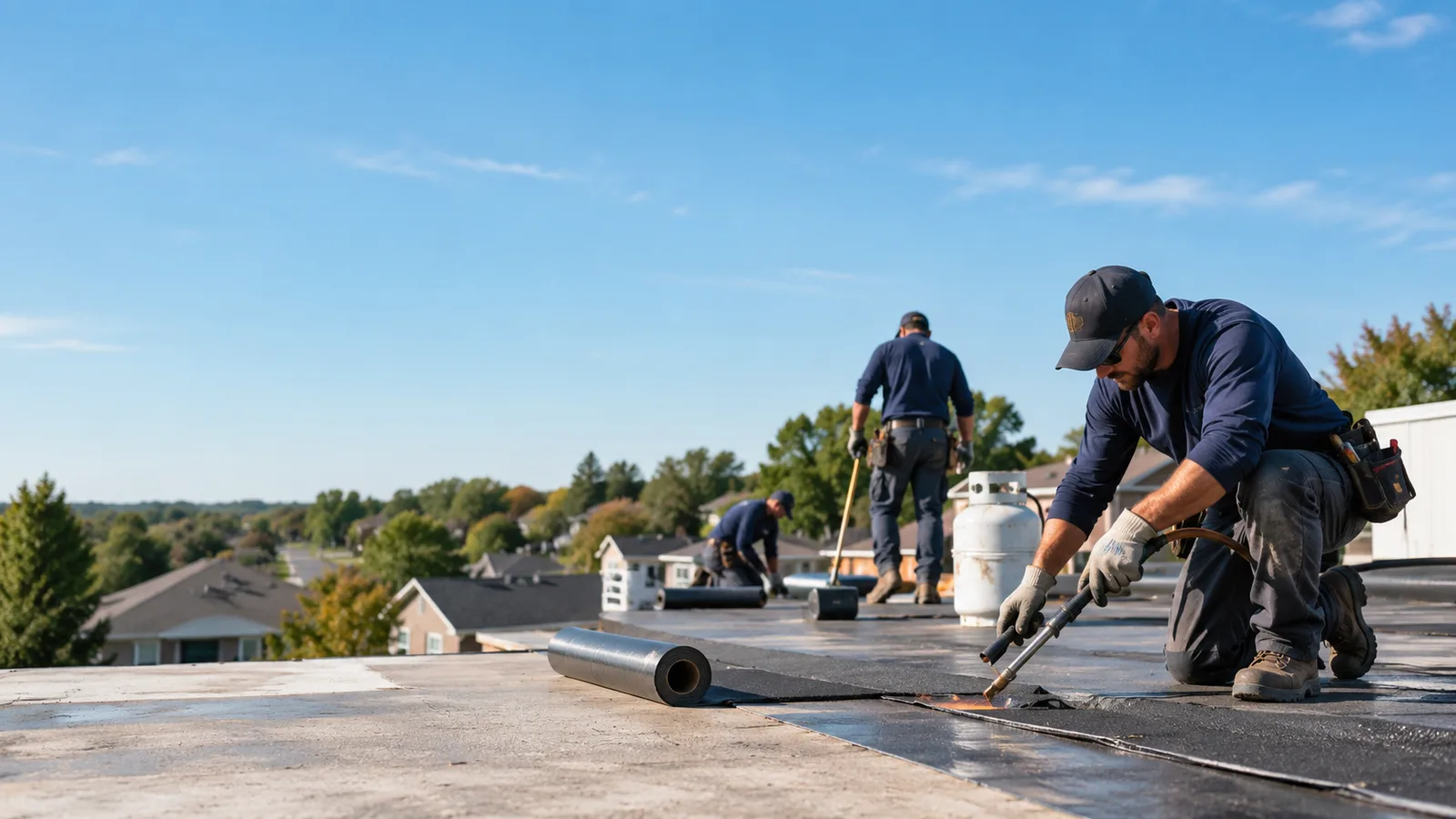 Flat Roof Leak Repair providers in Bluejacket, OK